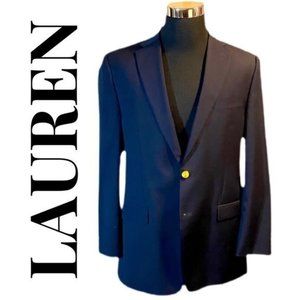LAUREN BY RALPH LAUREN CLASSIC NAVY BLAZER